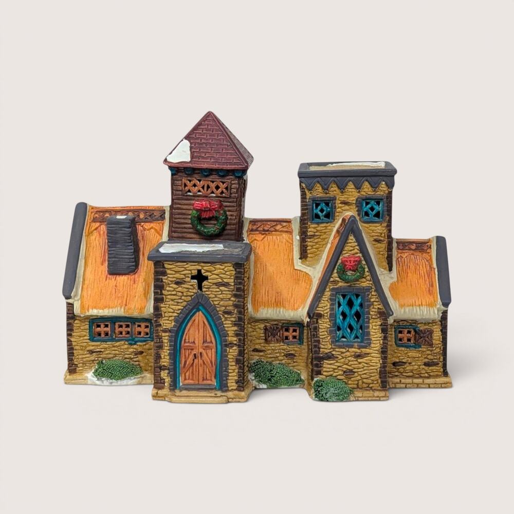 1991 Lemax Dickensvale Porcelain Lighted House